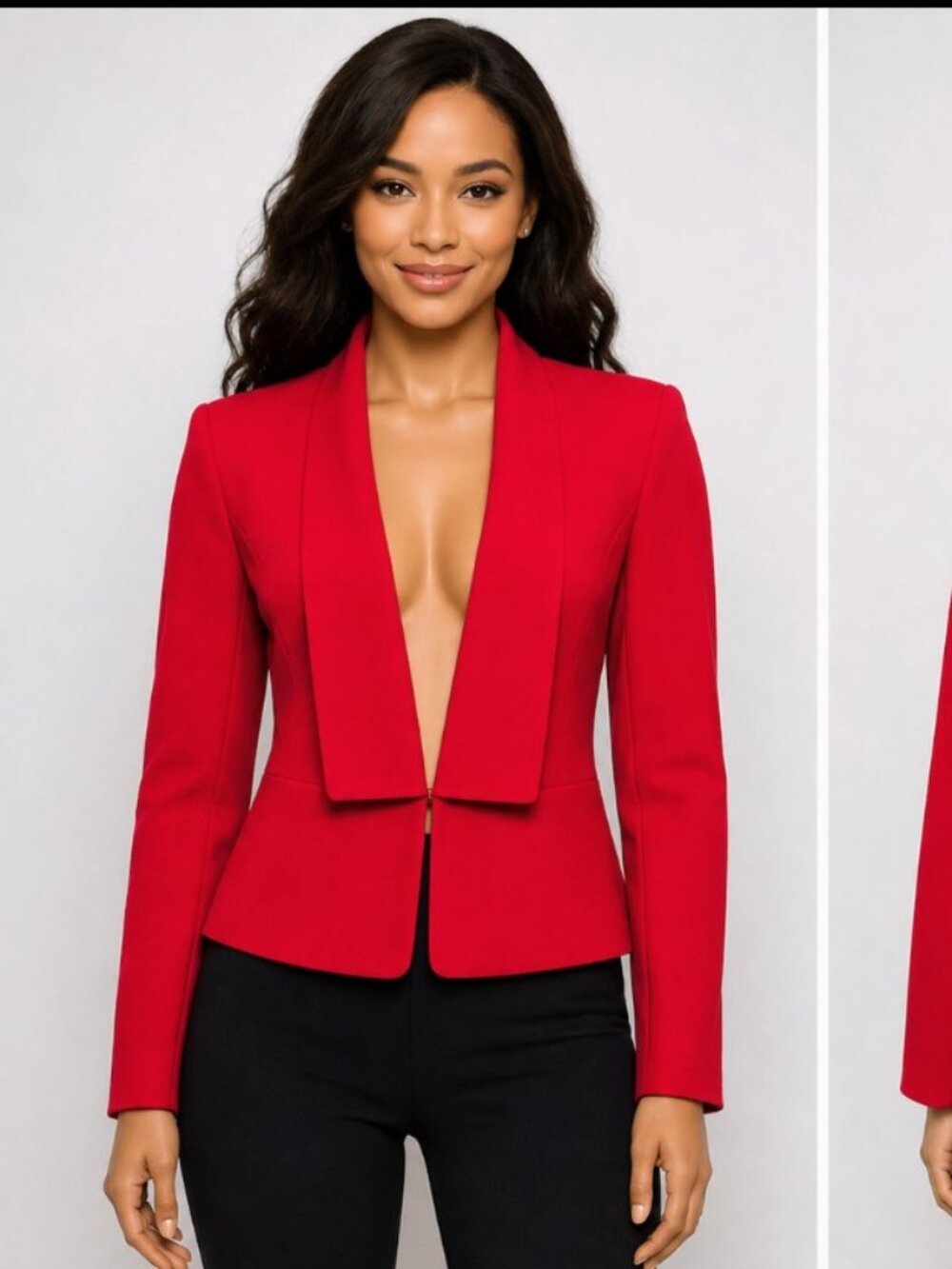 Preston & york Elegant Women's Size 12 Fuchsia Tailored Blazer Jacket